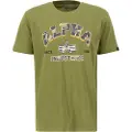 Alpha industries College Camo T T-shirt Med Korte ærmer