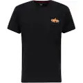 Alpha industries Puff Print Logo Bp T T-shirt Med Korte ærmer