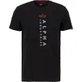 Alpha industries R Print T-shirt Med Korte ærmer