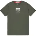 Alpha industries Satin Logo T T-shirt Med Korte ærmer