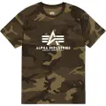 Alpha industries Basic Camo T-shirt Med Korte ærmer