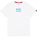 Alpha industries Satin Logo T T-shirt Med Korte ærmer