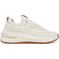Pepe Jeans Pepe Jeanstil kvinder. PLS60014 Winslow Action Læder Sneakers hvid (39), 3-5 cm, Blonder, Casual
