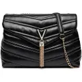 Valentino Valentinotil kvinder. VBS8DN09 Sort quiltet fritidstaske (OSFA), Casual, Polyuretan