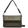 Pepe Jeans Pepe Jeanstil kvinder. PL031586 Joanna Icon grøn skuldertaske (OSFA), Casual, Polyuretan