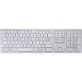 Voxicon Wireless Slim Metal Keyboard 295bwl Silver Iso-azert Trådløs Belgisk