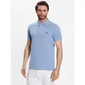 Ralph Lauren Polo Ralph Laurentil mænd. 710548797013 Slim fit pique polo shirt blå (M), Casual, Bomuld, Klassisk, Korte ærmer