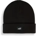 Puma Essentials Mid Crown Beanie, Accessories, Black, OSFA