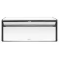 Brabantia Brødkasse FALL FRONT 18 l, blankt stål, rustfrit stål, Brabantia