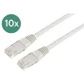 Prokord Netværkskabel Lszh 10-pak Rj-45 Cat6 1m. Grå