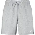 Nike Club Flow-shorts i french terry til mænd - grå