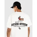 A.Lab Stick Steeds Boxy T-shirt hvid