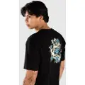 Santa Cruz BT Screaming Rose Flash T-shirt sort