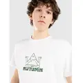 Autumn Headwear Mindful Mtn T-shirt hvid