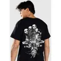 Empyre Dark Punk Collage T-shirt sort