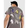 A.Lab Stick Steeds T-shirt grå