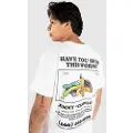 A.Lab Who Is He T-shirt hvid
