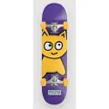 Meow Skateboards Big Cat Soft Top Purple 7'' Skateboard
