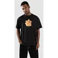 Monet Skateboards Breakfest Boxy T-shirt sort