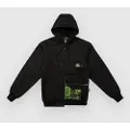 The Dudes Classic Hooded Jakke sort