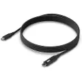 Ubiquiti Durable Braided 100w Display 2m. Usb C Usb C Sort, Grå