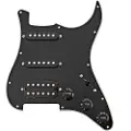 Gear4Music Guitarworks HSS Forudladet Plekterbræt Sort