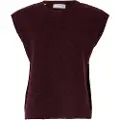 SELECTED WOMEN Uldblanding Strik Vest