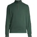 Gant Ganttil mænd. 2068028 Sacker Rib sweatshirt med halv lynlås grøn (M), Casual, Bomuld