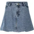Pieces Pcally Denimnederdel