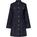 Pieces Pcfemma Denim Kort Kjole