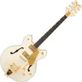 Gretsch Grestch Falcon Center Block LTD with String-Thru Bigsby and Gold Hardware EB Vintage White