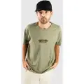 Welcome Shell Garment Dyed Knit T-shirt grøn