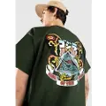 Santa Cruz X Godzilla Natas Mothra T-shirt grøn