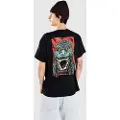 Santa Cruz X Godzilla Destroyer Stripes T-shirt sort