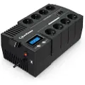 Cyberpower Br1000elcd-fr Line-interactive 1kva Ups Med 8 Udtag 600w