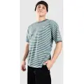 New Balance Numeric Thin Stripe T-shirt grøn