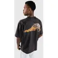 Empyre Pizza Rat Boxy T-shirt sort