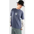 Quiksilver Mercury Layer Langærmet t-shirt blå