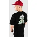 Santa Cruz Screaming Wave T-shirt sort