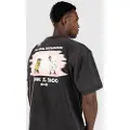 A.Lab Stand Off Boxy T-shirt sort