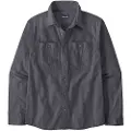 Patagonia Point Reyes Canvas Langærmet t-shirt blå