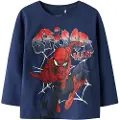 Name it Spiderman Top Med Lange Ærmer