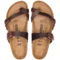 Birkenstock Mayari Natural Leather Oiled Smalle Sandaler