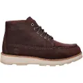 Timberland Timberlandtil mænd. TB0A6CEPEIV1 Britton Mills Chukka Læder Ankelstøvler mørkebrun (43.5), Fast, Blonder, Casual, Udendørs
