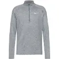 Nike Stride Dri-FIT-løbeoverdel med 1/4 lynlås til mænd - grå