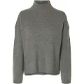 Selected Cille Cashmere Striktrøje Med Høj Hals