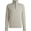 Hugo Boss BOSStil mænd. 50468926 Sweatshirt Zetrust beige (4XL), Casual, Bomuld