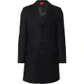 Hugo Boss HUGOtil mænd. 50546528 Migor frakke sort (48), Casual, Bomuld