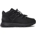 Timberland Timberlandunisex til børn. TB0A2F7C0151 Sprint Trekker snøresko i læder til mellemstørrelse, sort (33), Fast, Blonder, Casual, børnetøj