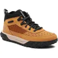 Timberland Timberlandtil drenge. TB0A66MZ2311 GreenStride Motion 6 gule lædersko til bjerge med snørebånd (38), Fast, Blonder, Casual, Sport, Udendørs,